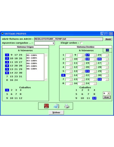 Red LOTOTURF QuiniWin