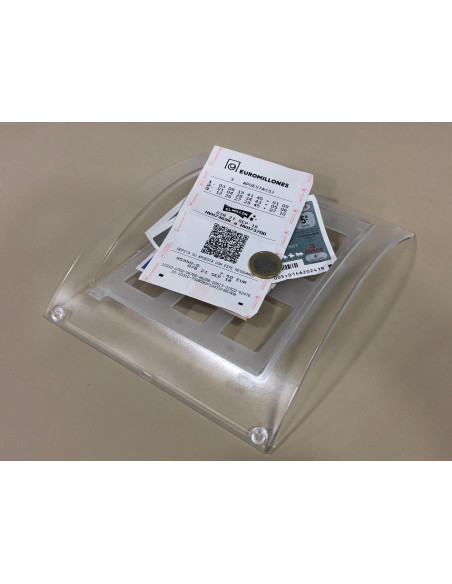Bandeja de cambio personalizable