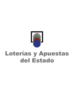 Logotipo de Loterías y Apuestas del Estado en vinilo