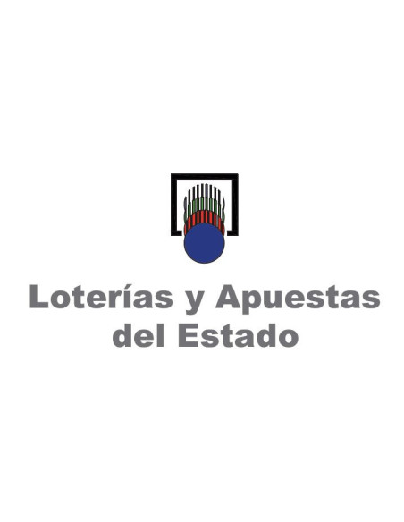 Logotipo de Loterías y Apuestas del Estado en vinilo
