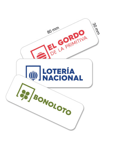 Pegatinas de juegos - nuevos logotipos de los juegos de SELAE