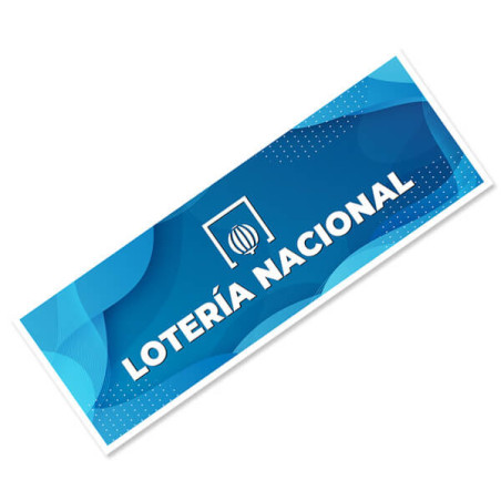 Cubierta A4 modelo Blue para talonarios de participaciones de lotería