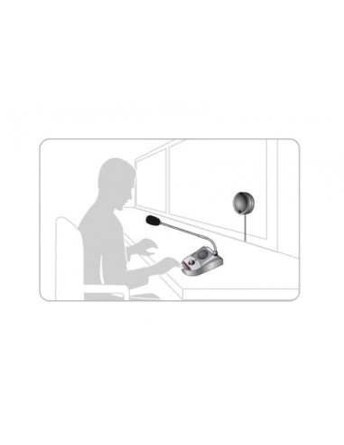 MICROFONO INTERCOMUNICADOR DE VENTANILLA