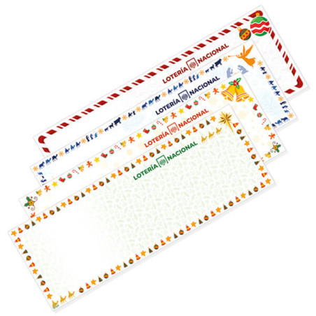 Papel de Seguridad Navidad Clásica a todo color ASG