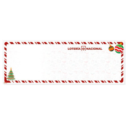 Papel de Seguridad Navidad Clásica modelo Bolas