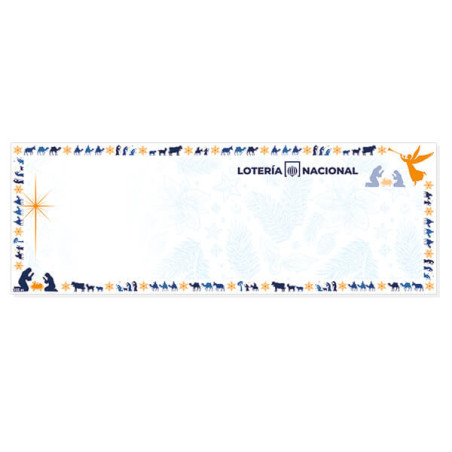 Papel de Seguridad Navidad Clásica modelo Belén