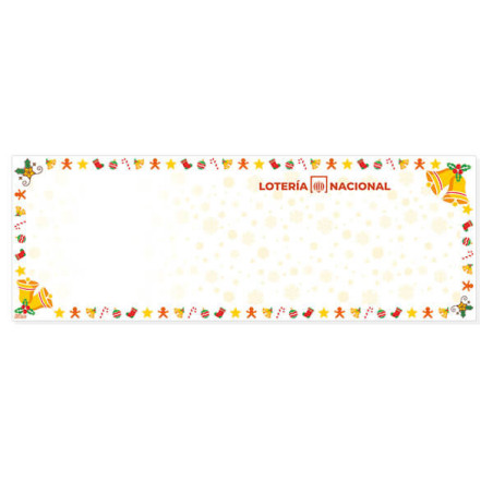 Papel de Seguridad Navidad Clásica modelo Campanas