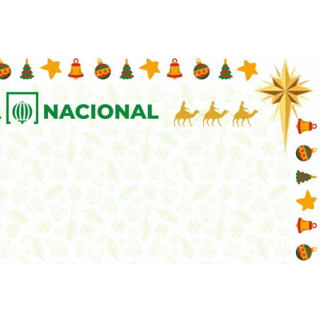 Papel de Seguridad Navidad Clásica modelo Reyes Magos
