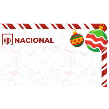Papel de Seguridad Navidad Clásica modelo Bolas