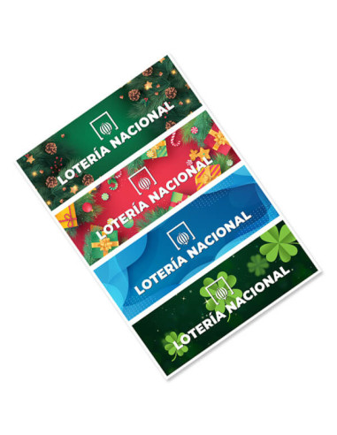 Lote 80 cubiertas participaciones navidad ASG