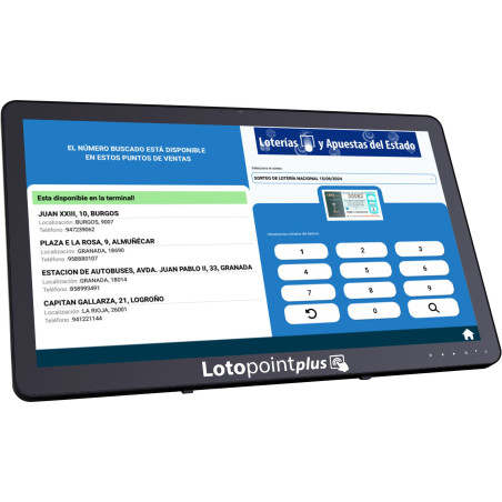LotoPoint plus 24" TÁCTIL