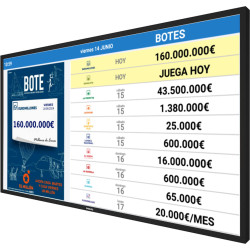 Cartel de resultados LotoPoint TV con los resultados de la semana de todos los juegos 2