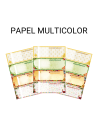 Papel de seguridad ASG Multicolor