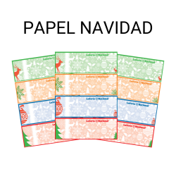 Papel de seguridad ASG Navidad