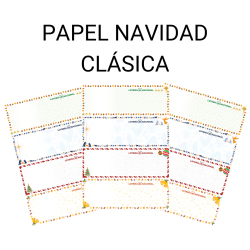 Papel Navidad Clásica