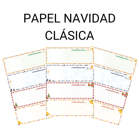 Papel Navidad Clásica
