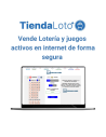 Tiendaloto plus, venta directa de juegos activos y lotería nacional