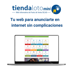 TiendaLoto mini página web para la presencia en internet
