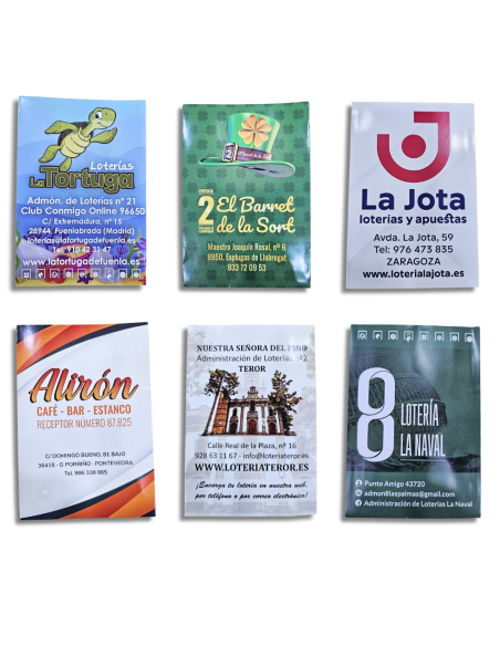 sobres personalizados para decimos
