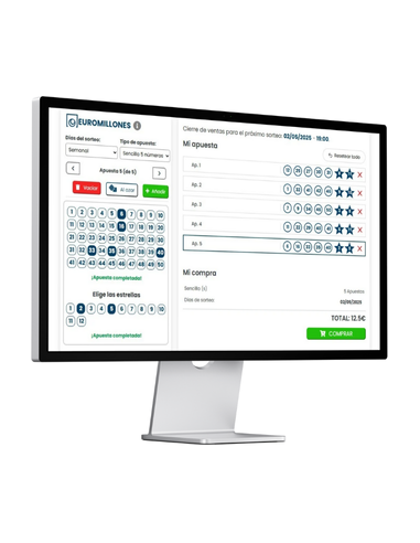 TiendaLoto + con mantenimiento anual