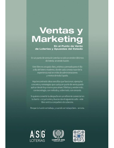 VENTAS y MARKETING para Puntos de Venta de Loterías y Apuestas del Estado
